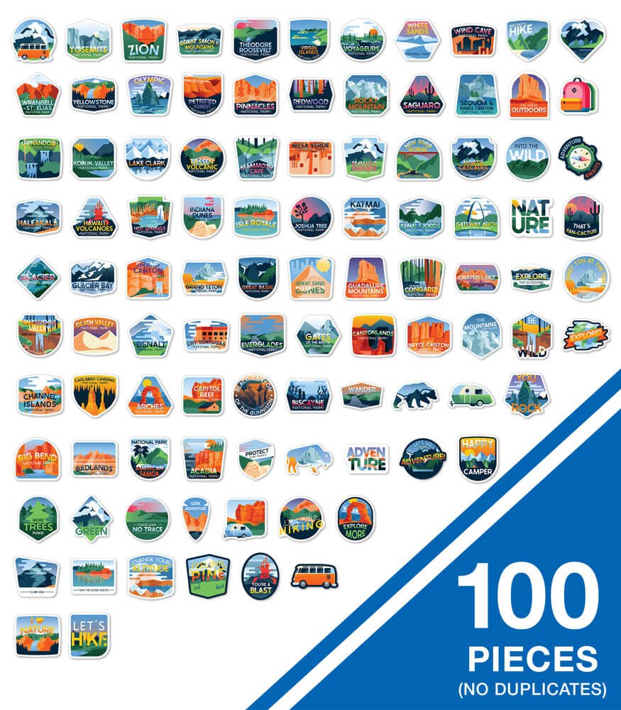 Adventure Vinyl Sticker Pack-Stickers-Tools 4 Teaching-Classroom Decor and More