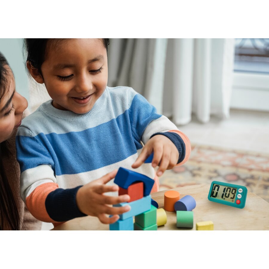 Teal Magnetic Digital Classroom Timer-Classroom Essentials-Tools 4 Teaching-Classroom Decor and More