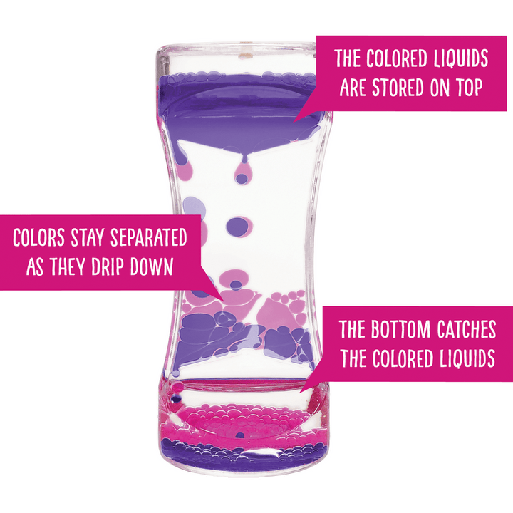 Pink & Purple Liquid Motion Bubbler-Sensory-Tools 4 Teaching-Classroom Decor and More