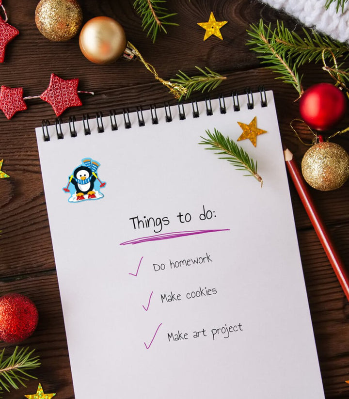 Penguins Shape Stickers-Tools 4 Teaching-Classroom Decor and More