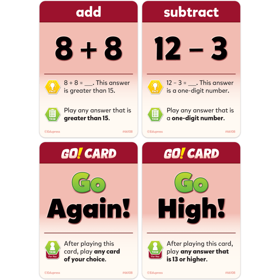 *It’s GO Time!: Addition and Subtraction-Addition & Subtraction-Tools 4 Teaching-Classroom Decor and More