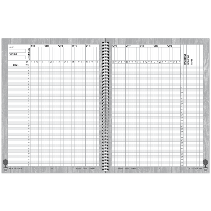 *Modern Farmhouse Record Book-Record & Plan Books-Tools 4 Teaching-Classroom Decor and More