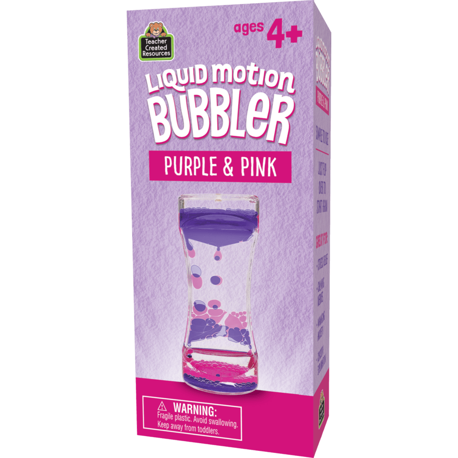 Pink & Purple Liquid Motion Bubbler-Sensory-Tools 4 Teaching-Classroom Decor and More