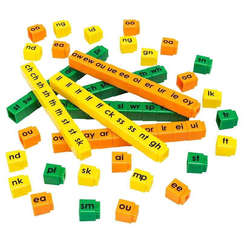 Unifix Letter Cubes, Blends, set of 90-Subjects - Reading - Reading Manipulatives-Tools 4 Teaching-Classroom Decor and More