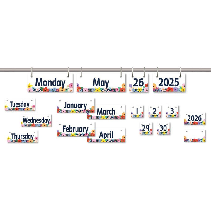 Wildflowers Flip Calendar-Calendars-Tools 4 Teaching-Classroom Decor and More