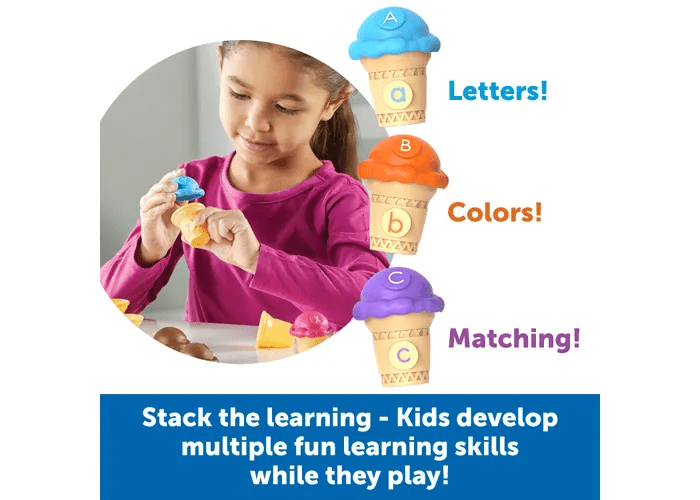 Mini Letter Scoops-Subjects - Reading - Alphabet-Tools 4 Teaching-Classroom Decor and More