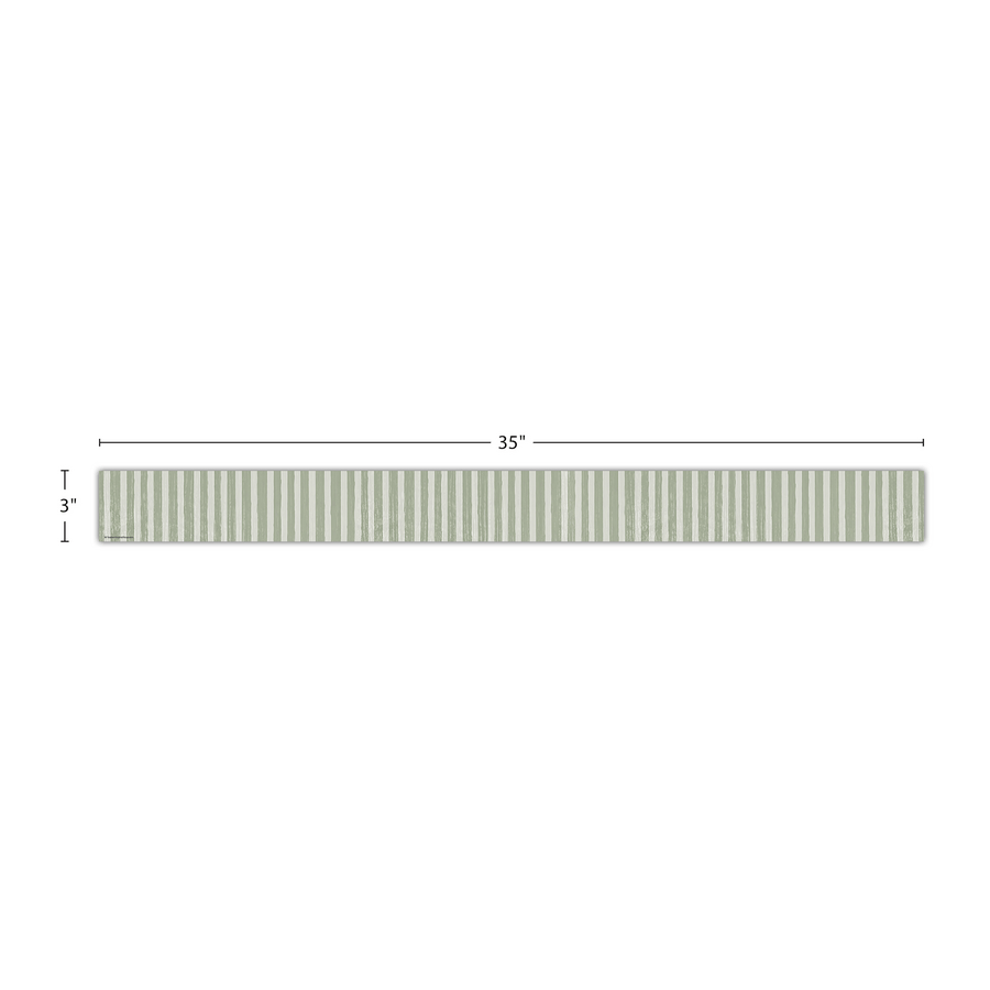 Classroom Cottage Sage Green Stripes Straight Border Trim-Borders-Tools 4 Teaching-Classroom Decor and More