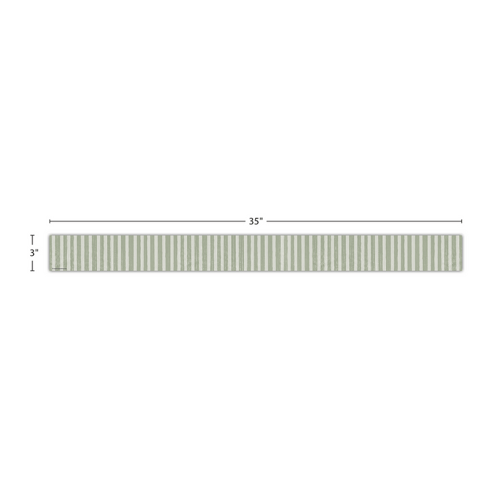 Classroom Cottage Sage Green Stripes Straight Border Trim-Borders-Tools 4 Teaching-Classroom Decor and More