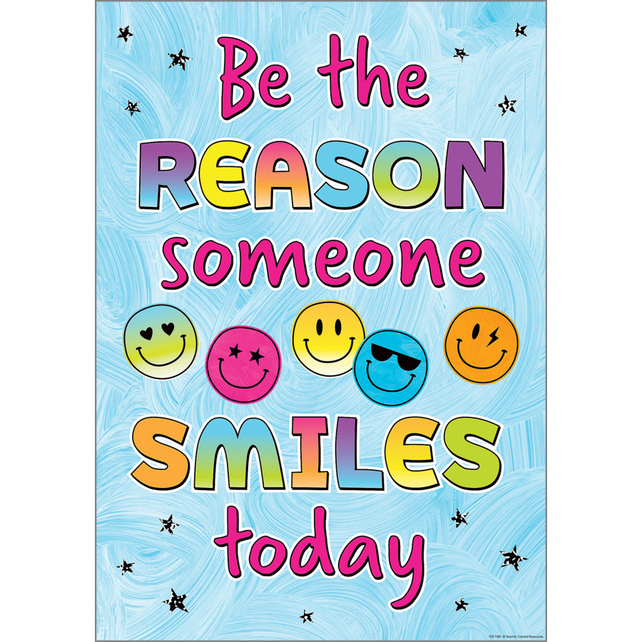 Brights 4EverBe the Reason Positive Poster-Posters-Tools 4 Teaching-Classroom Decor and More