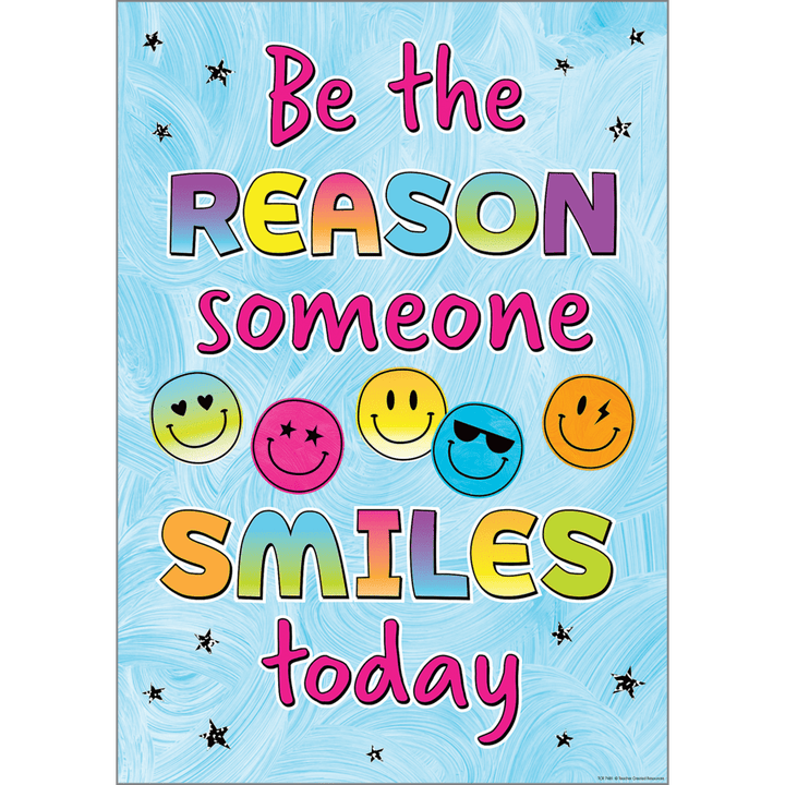 Brights 4EverBe the Reason Positive Poster-Posters-Tools 4 Teaching-Classroom Decor and More
