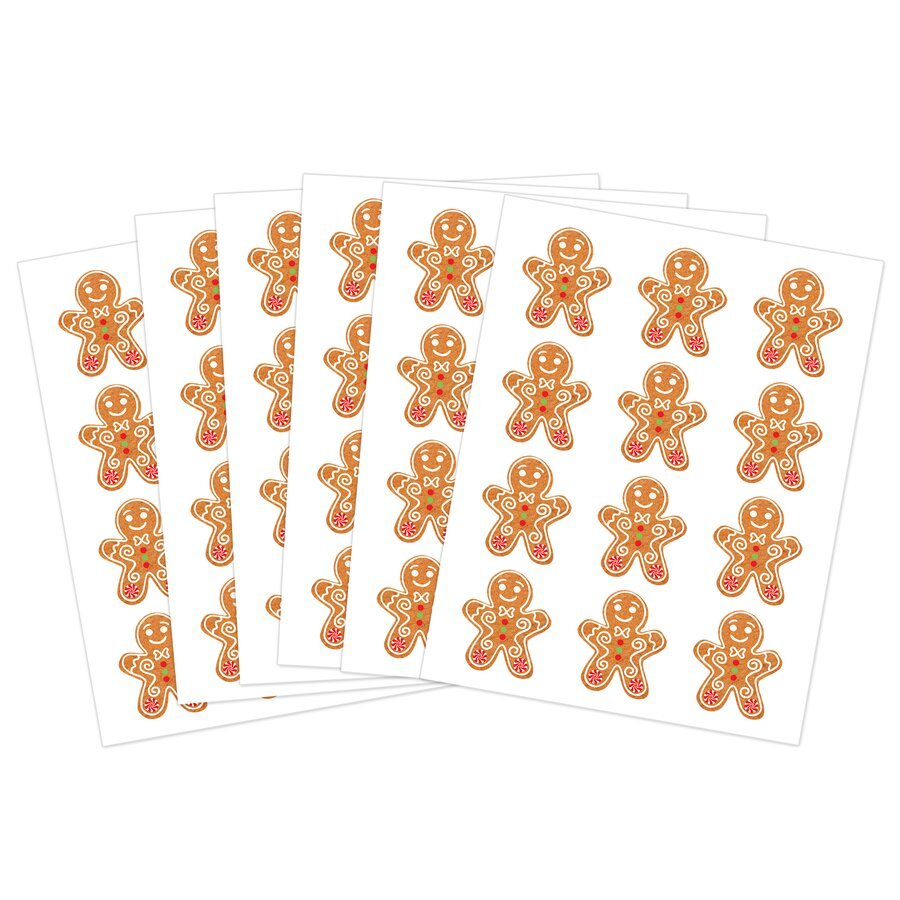 Gingerbread Cookie Stickers-Tools 4 Teaching-Classroom Decor and More