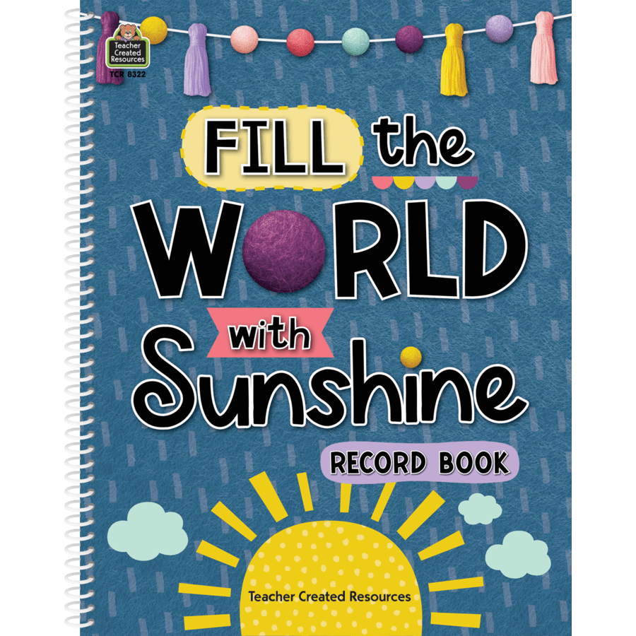 *Oh Happy Day Record Book-Record & Plan Books-Tools 4 Teaching-Classroom Decor and More