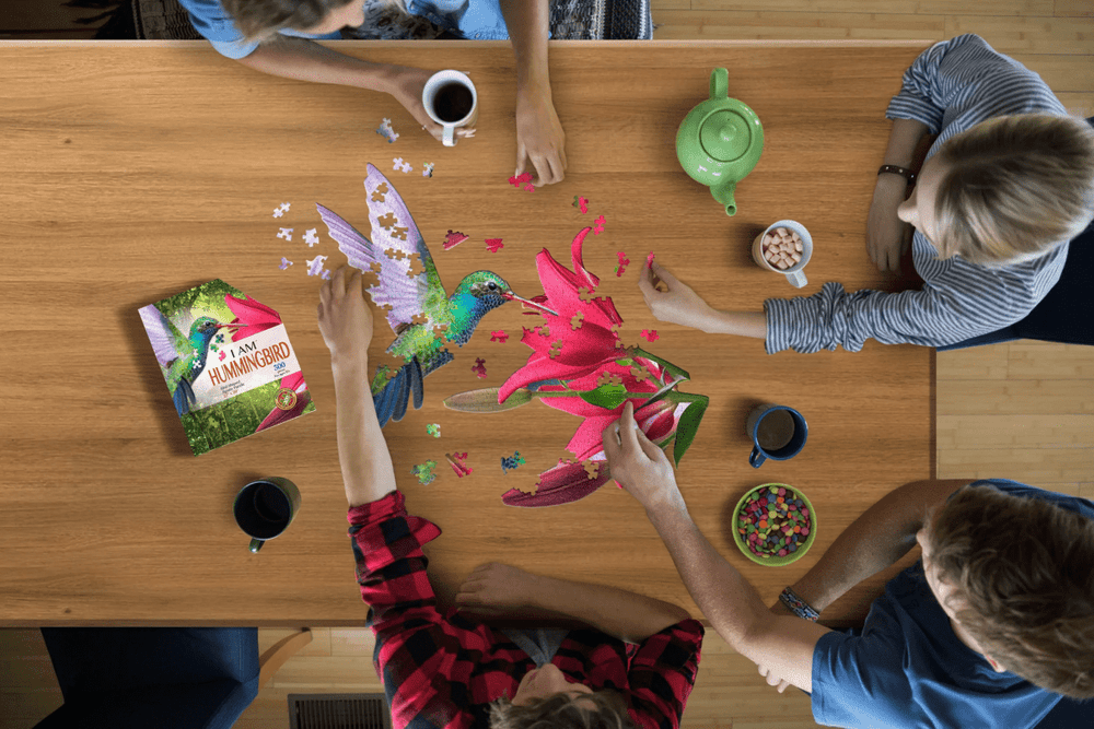 I AM HUMMINGBIRD 300 pcs Puzzle-Puzzles-Tools 4 Teaching-Classroom Decor and More