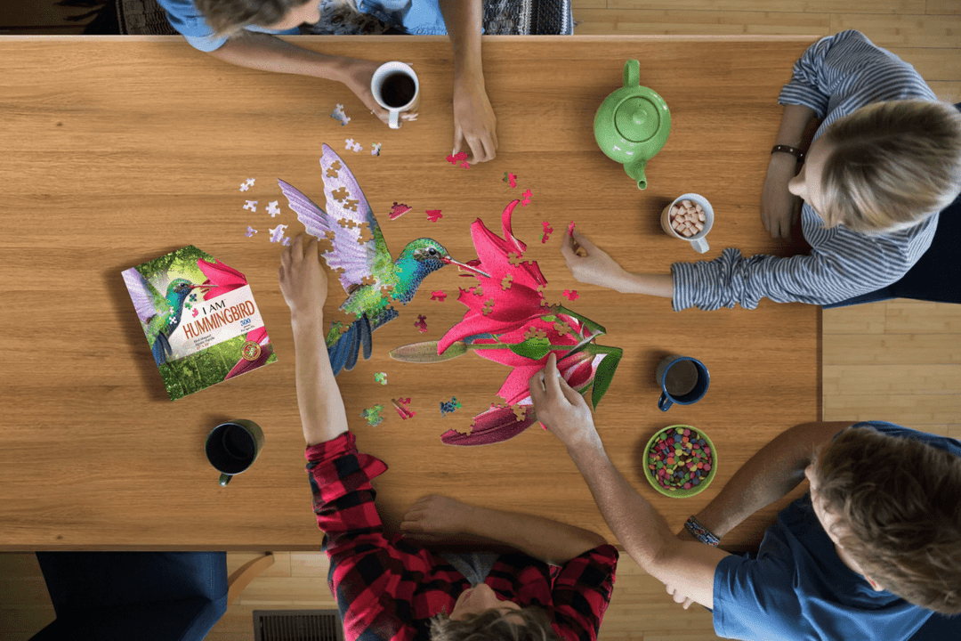 I AM HUMMINGBIRD 300 pcs Puzzle-Puzzles-Tools 4 Teaching-Classroom Decor and More