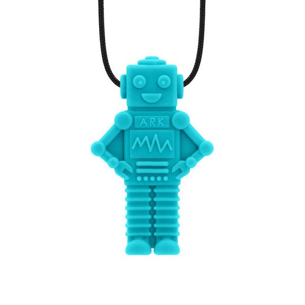 Ark's Robochew™ Sensory Chew Necklace - Teal, XT / Medium Firm-Sensory-Tools 4 Teaching-Classroom Decor and More