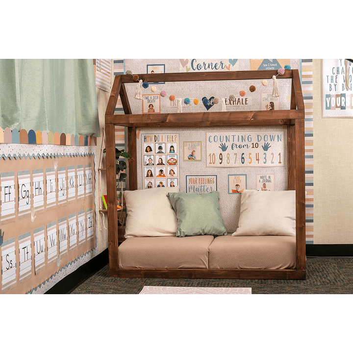 Everyone is Welcome Calming Corner Bulletin Board-Bulletin Board Sets-Tools 4 Teaching-Classroom Decor and More