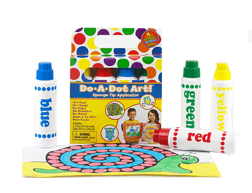 Do-A-Dot Art! Rainbow 4 Pack Dot Markers-Do A Dot-Tools 4 Teaching-Classroom Decor and More
