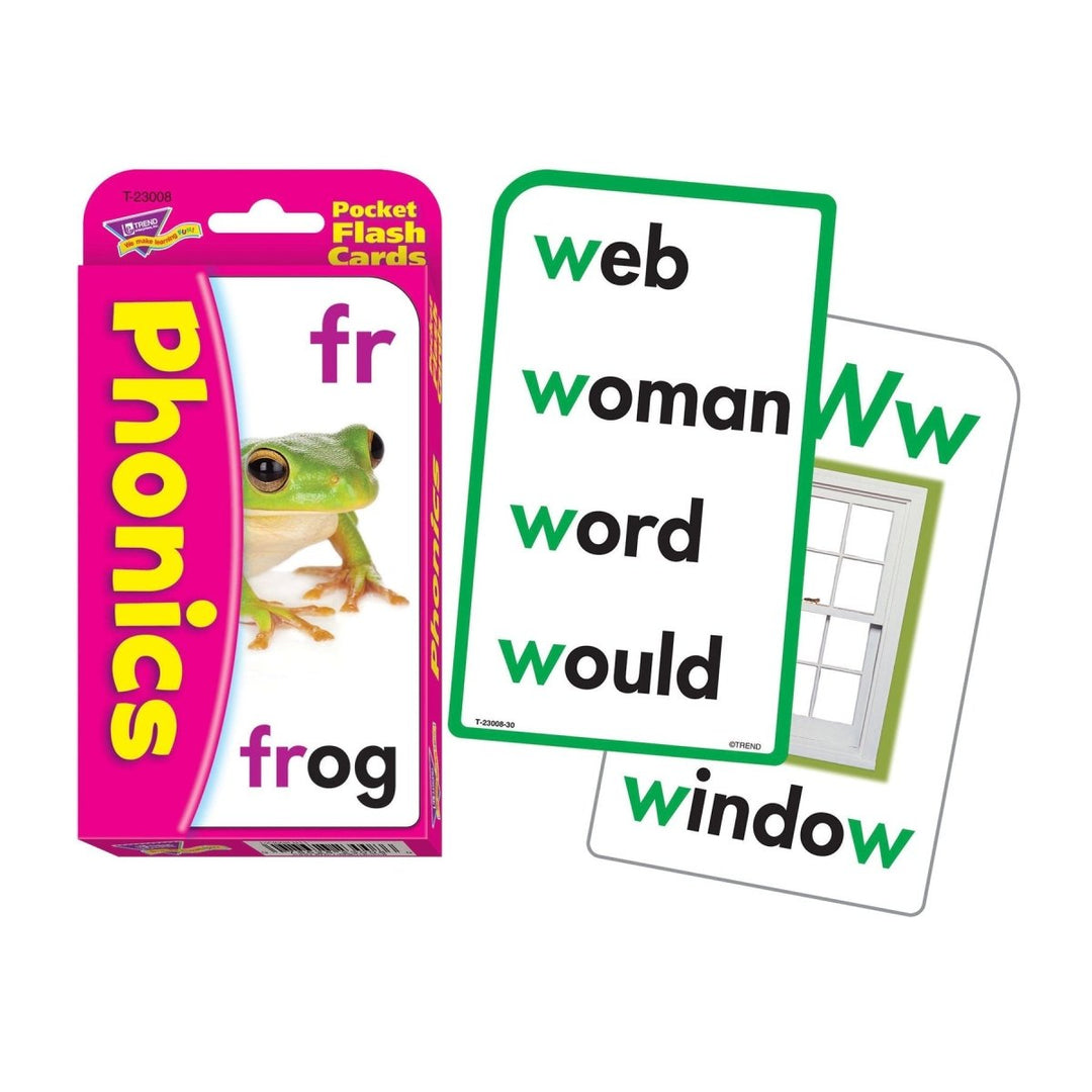 Phonics Pocket Flash Cards-Flashcards-Tools 4 Teaching-Classroom Decor and More