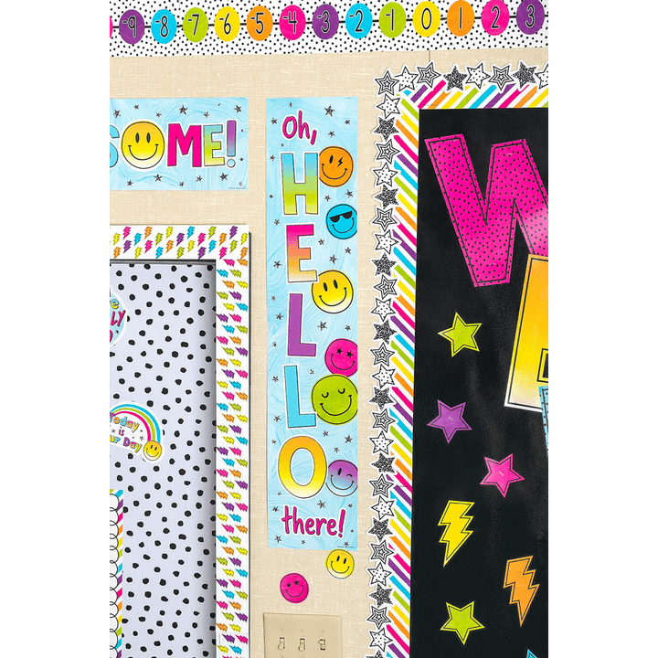 Brights 4Ever Oh, Hello There! Banner-Banner-Tools 4 Teaching-Classroom Decor and More
