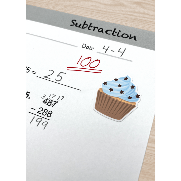 Cupcake Stickers-Stickers-Tools 4 Teaching-Classroom Decor and More