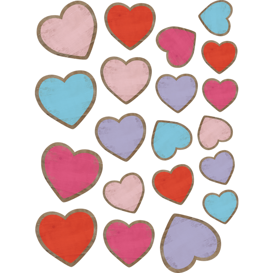 Home Sweet Classroom Hearts Accents Assorted Sized-Tools 4 Teaching-Classroom Decor and More