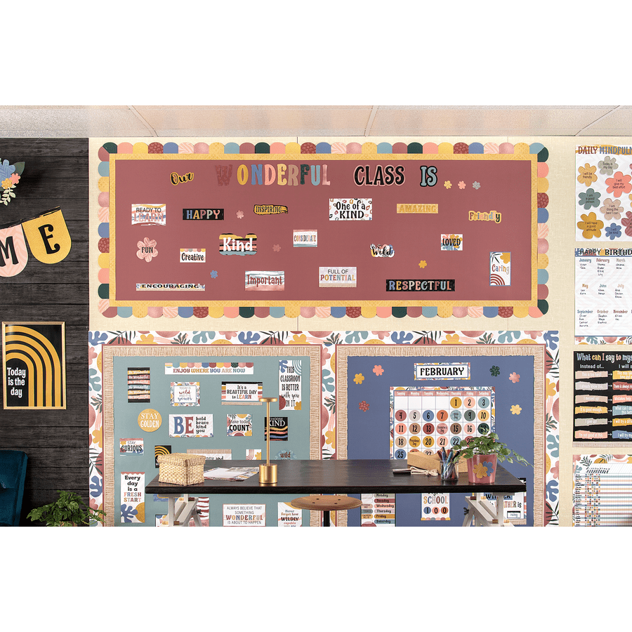 Wonderfully Wild Scalloped Die-Cut Broder Trim-Borders-Tools 4 Teaching-Classroom Decor and More