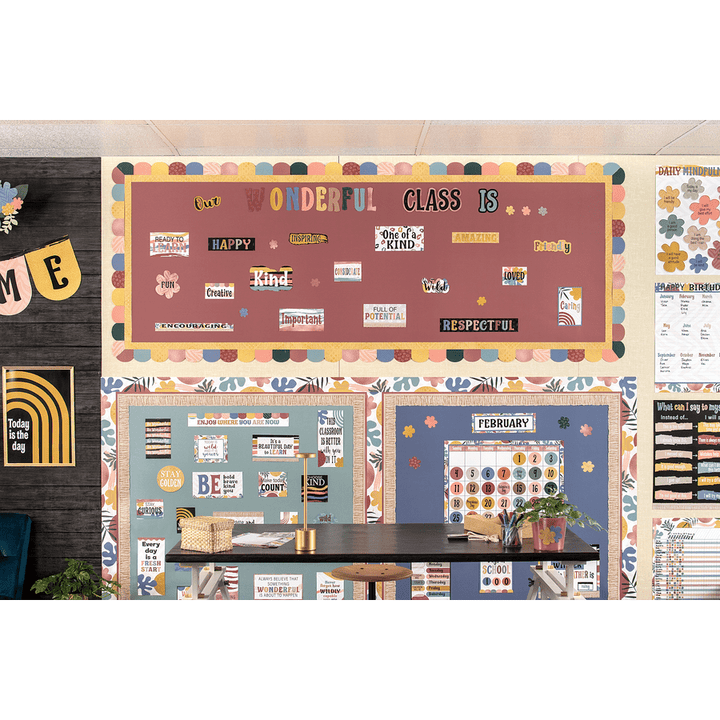 Wonderfully Wild Scalloped Die-Cut Broder Trim-Borders-Tools 4 Teaching-Classroom Decor and More