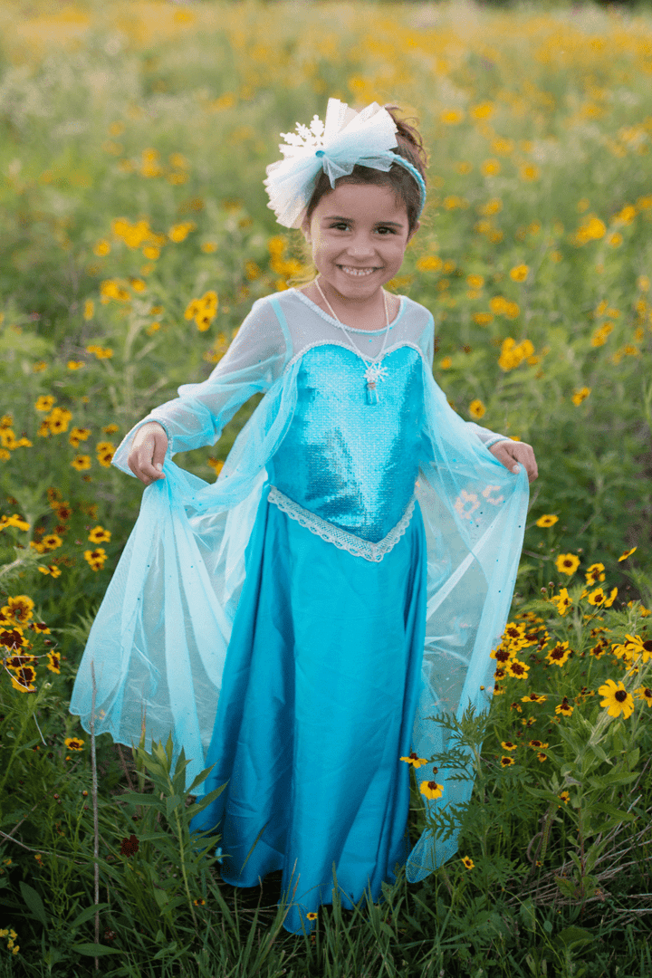 Ice Queen Dress, Size 5-6-Dress Up & Jewelry-Tools 4 Teaching-Classroom Decor and More