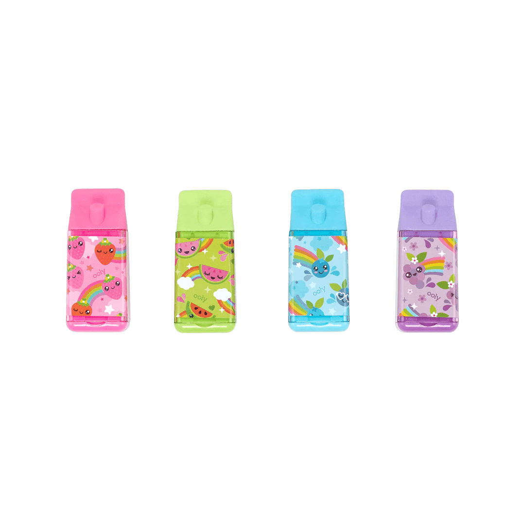 Lil’ Juicy Box Scented Erasers + Sharpeners (Assorted)-Arts & Crafts-Tools 4 Teaching-Classroom Decor and More