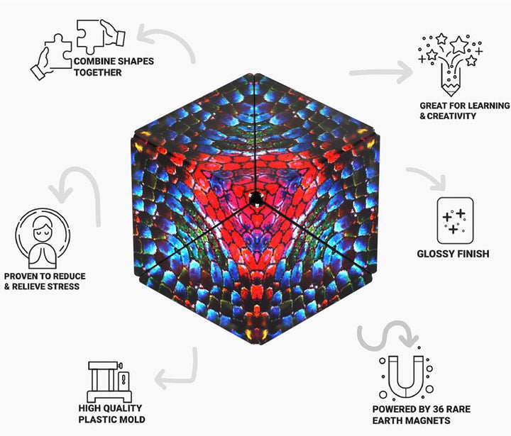 Shashibo Artist Series featuring Jumbie: The Chameleon-Fidgets-Tools 4 Teaching-Classroom Decor and More