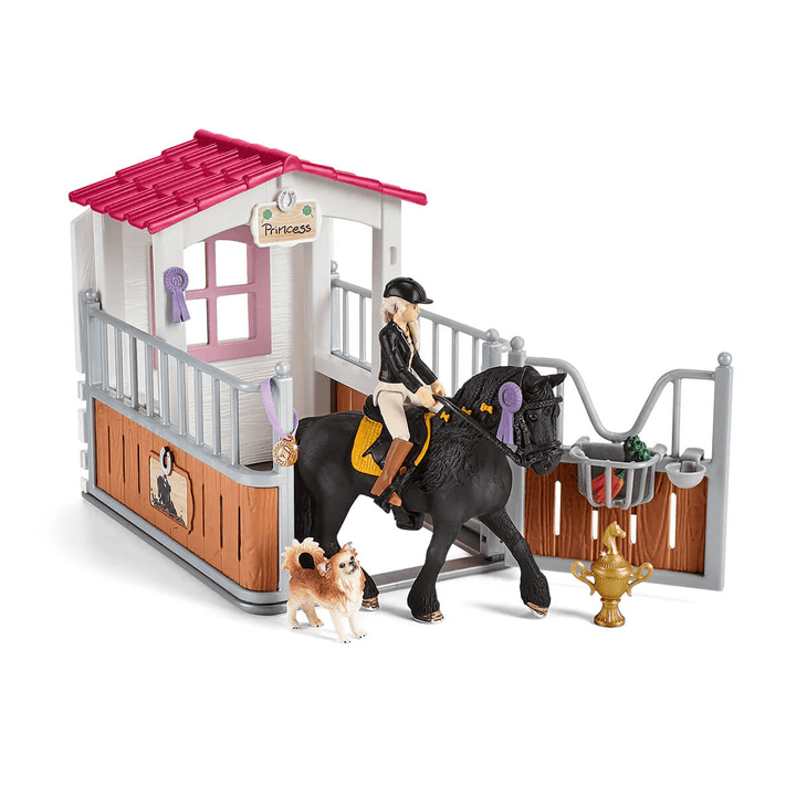 Horse Box with HORSE CLUB Tori &amp; Princess-Schleich USA-Tools 4 Teaching-Classroom Decor and More