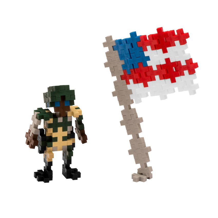 PLUS PLUS® Tube - 70 PC - Everyday Heroes - Military-Plus Plus-Tools 4 Teaching-Classroom Decor and More