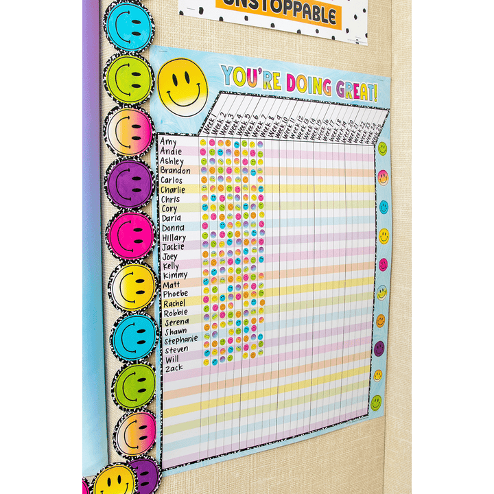 Brights 4Ever Smiley Faces Mini Stickers Valu-Pak-Stickers-Tools 4 Teaching-Classroom Decor and More