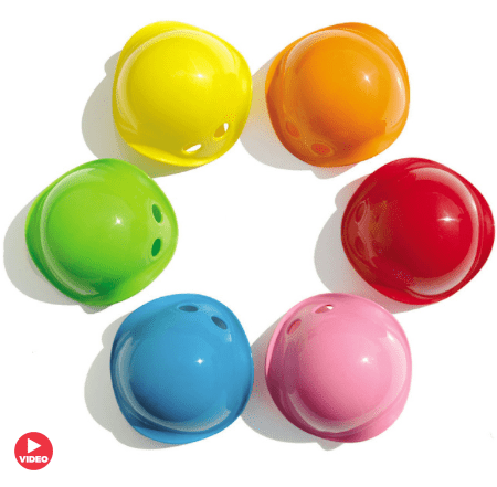 bilibo Mini Primary Colors - 6 Color Combo Pack by MOLUK-Baby & Toddler-Tools 4 Teaching-Classroom Decor and More