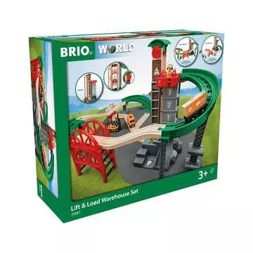 Lift & Load Warehouse Set | Train Set-Vehicles & Construction-Tools 4 Teaching-Classroom Decor and More