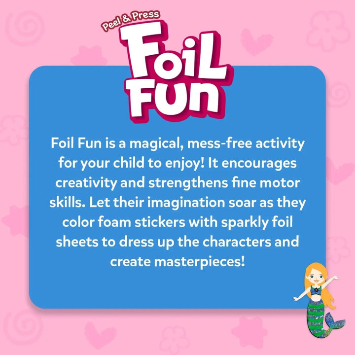 Foil Fun: Dress up! | No Mess Art Kit (ages 4-9)-Craft Activity-Tools 4 Teaching-Classroom Decor and More