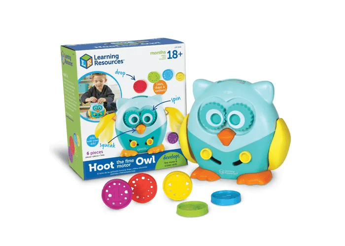 Hoot the Fine Motor Owl™-Fine Motor-Tools 4 Teaching-Classroom Decor and More