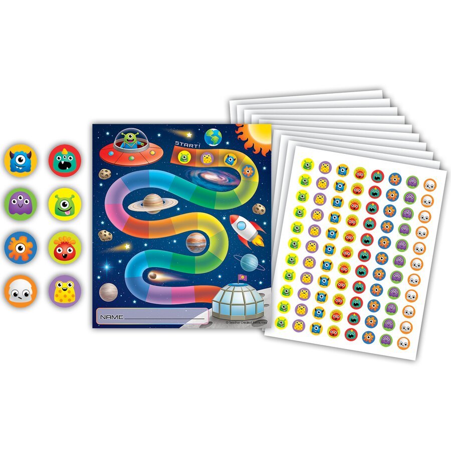 Out of This World Reward Trackers with Stickers-Awards-Tools 4 Teaching-Classroom Decor and More