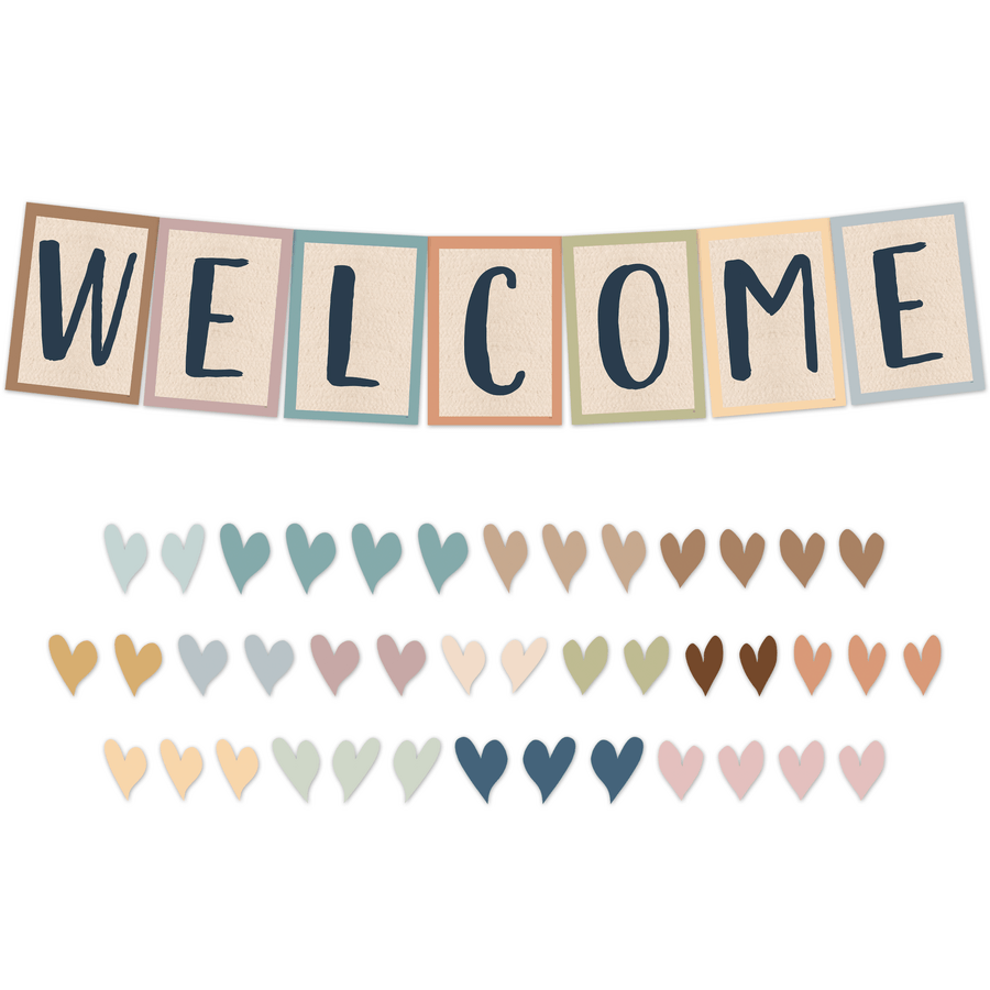 Everyone is Welcome Welcome Bulletin Board-Bulletin Board Sets-Tools 4 Teaching-Classroom Decor and More