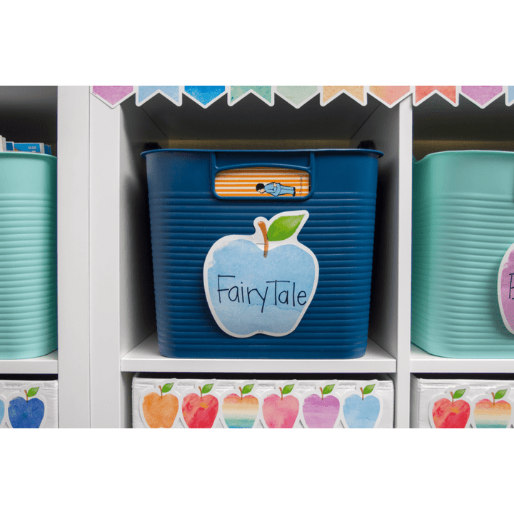 Watercolor Apples Accents-Accents-Tools 4 Teaching-Classroom Decor and More