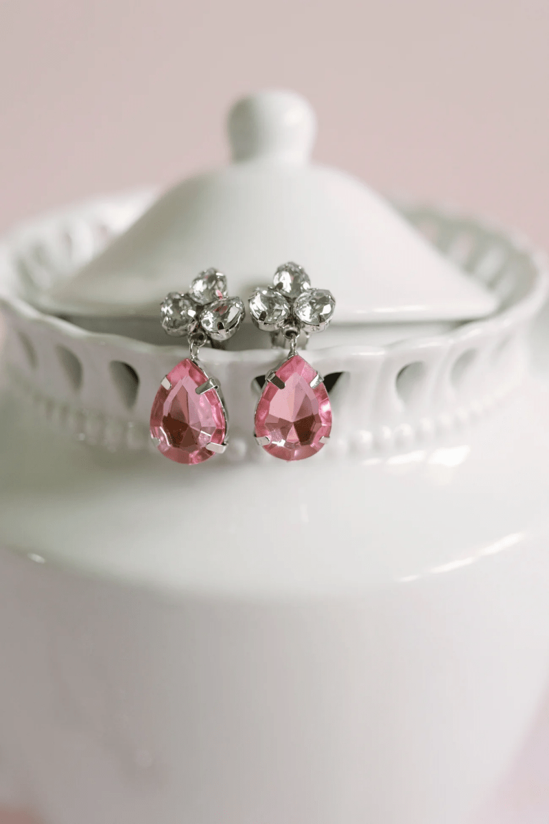 The Marilyn, Pink/Silver 4 Piece Set-Dress Up & Jewelry-Tools 4 Teaching-Classroom Decor and More