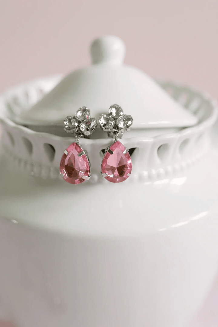 The Marilyn, Pink/Silver 4 Piece Set-Dress Up & Jewelry-Tools 4 Teaching-Classroom Decor and More