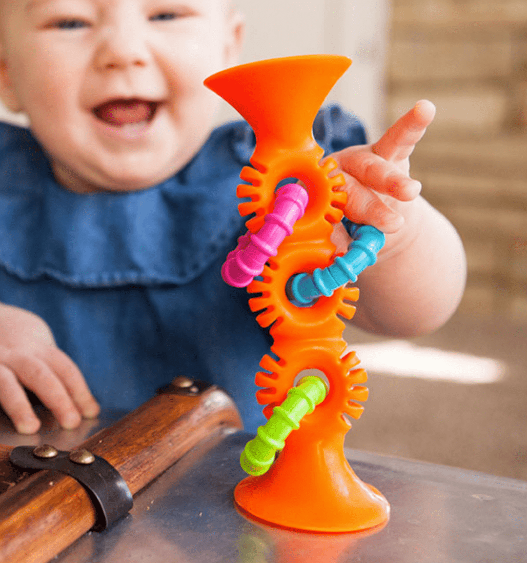 PipSquigz Loops - Orange-Baby & Toddler-Tools 4 Teaching-Classroom Decor and More