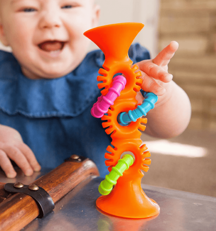 PipSquigz Loops - Orange-Baby & Toddler-Tools 4 Teaching-Classroom Decor and More