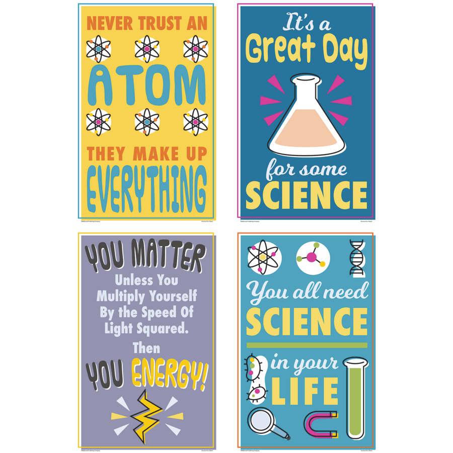 Science Fun Charts-Bulletin Board Sets-Tools 4 Teaching-Classroom Decor and More
