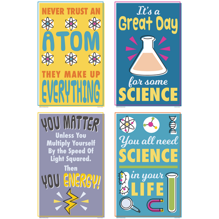 Science Fun Charts-Bulletin Board Sets-Tools 4 Teaching-Classroom Decor and More