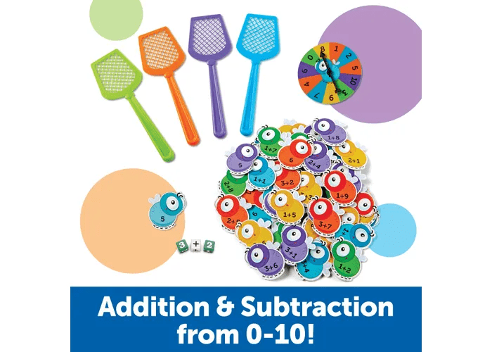 Math Swatters™ Addition & Subtraction Game-Addition & Subtraction-Tools 4 Teaching-Classroom Decor and More