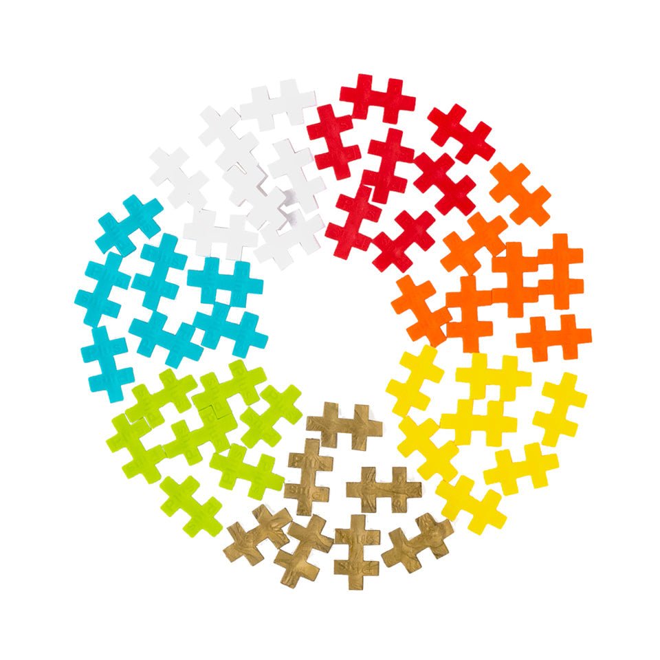 *PLUS PLUS® Tube - 70 PC - Happy Birthday-Plus Plus-Tools 4 Teaching-Classroom Decor and More