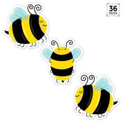 Busy Bees 3" Designer Cut-Outs-Accents-Tools 4 Teaching-Classroom Decor and More