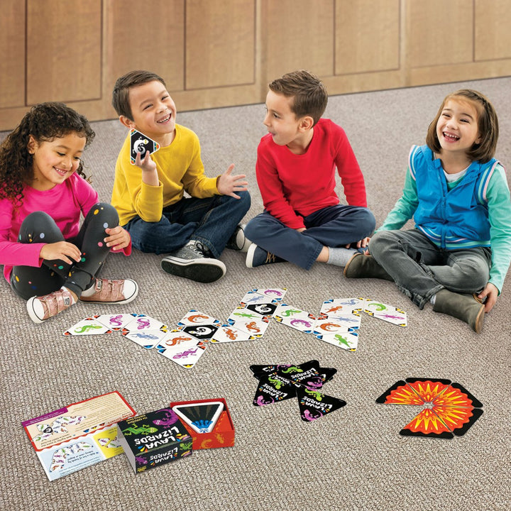 *Lava Lizards Three Corner Card Game-Games-Tools 4 Teaching-Classroom Decor and More